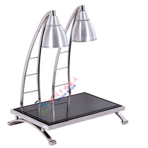 National stainless steel ladder double-head insulation cutting table insulation station food insulation lamp