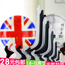 Porcelain plate looking plate bracket Tea cake stand Watch photo frame Medal crafts decorative ornaments Bracket display base