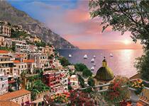 Wooden Adult 500 Chip Wood Puzzle 520 Childrens Educational Toy Gift European Scenery Amalfi