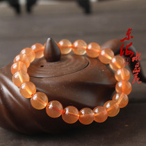 Brazil natural red rabbit hair bracelet rare red crystal bracelet Venus womens crystal Tanabata gift