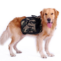 Dog self-backpack bag medium large dog Labrador golden hair husky self-pack outdoor travel fans color