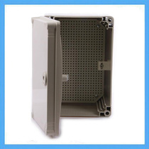 300*200 * 160mm waterproof distribution box flame retardant plastic sealed box ABS electrical box with bottom plate