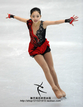 Dance Art Pavilion custom-made childrens figure skating training costume skating suit figure skating dress HBF540