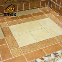 American country kitchen wall tiles pastoral non-slip toilet floor tiles wear-resistant antique floor tiles 330