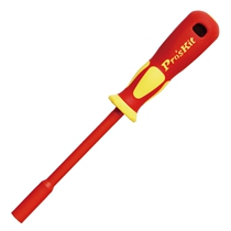 Imported VDE1KV high voltage insulated sleeve screwdriver M5 5 * 125mm electrician hexagonal sleeve screwdriver sleeve batch