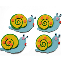 Kindergarten classroom wall environment decoration foam flower EVA evaluation butterfly cartoon charm area