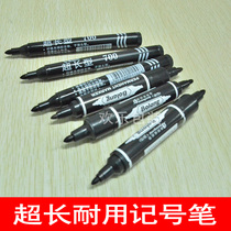 Marker pen wholesale super long 700 type express large pen environmental protection ink black marker pen waterproof does not fade