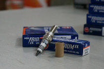 NGK Japan imported Iridium spark plug CR9EIX motorcycle special 10cm teething 9 calorific value