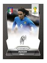 The 2014 star card Italian Inzaghi is limited to 9 pieces