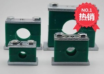 Main Recommended clamping head pipe clamp fastener hydraulic pipe clamp plastic pipe clamp double hole pipe clamp 6-42