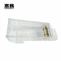 Baccarat Texas Holdem 8 sets acrylic transparent black dealer shoe card box