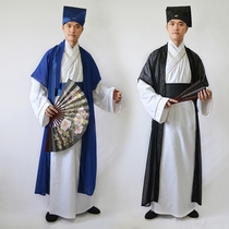 Ancient costume Scholar costume Ancient ethnic performance costume Tang costume Han costume Mens Chinese style talent costume Talent performance costume