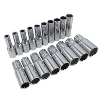 1 2 inch 12 5mm chrome vanadium steel 12-angle Sleeve 12-angle sleeve head outer twelve-angle sleeve head 12-angle sleeve