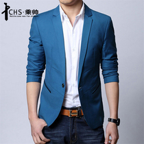 Spring and autumn thin new mens casual small suit Korean slim jacket single suit youth handsome top trend