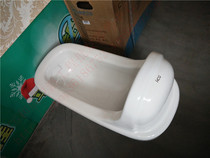 And to become bathroom HCG squatting pan C108D squatting toilet after water rear front water retaining male and female toilet communal squat pit