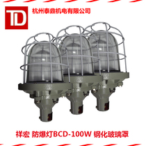 Xianghong explosion-proof lamp BCD-100W BAD52-100 tempered glass cover aluminum shell Inspection Report-National Standard