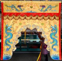 Fanyu Donglong Long Tent Two meters Dragon Buddha Dragon Tenner Buddha Embroidery Embroidery Manufacturer ordered the Shuangyuan