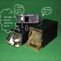South Korea original imported (Tengyuan) analog golf equipment automatic ball return Machine top ball machine