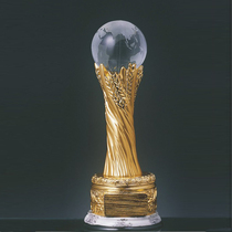 Extra large tall metal globe trophy original Golden Horse Award trophy basketball championship team trophy