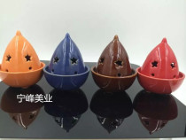 Thai ceramic aromatherapy cone Tower incense burner clubhouse beauty salon special pagoda incense incense burner