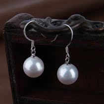 925 sterling silver earrings earrings earrings female mother shellfish Pearl Silver Jewelry earrings hypoallergenic Korea