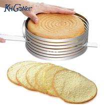 DIY Stainless Steel Adjustable Flexible Cake Ring Cake Layer