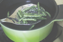 Export Single Japan design high quality 304 stainless steel large colander Filter spoon 18-8 steel