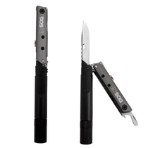 American SOG SOG Q2 multi-function tool tactical folding knife EDC bottle opener screwdriver portable flashlight