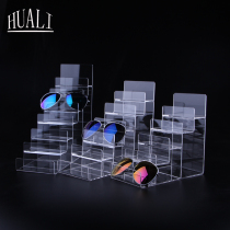 Transparent acrylic wallet display rack wallet mobile phone display rack trapezoidal bracket acrylic display rack