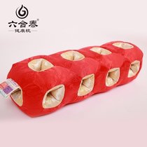 Liuhitai 18-hole pillow anti-pressure ear pillow latex pillow support cervical latex particles breathable latex pillow core