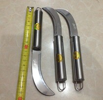 Stainless steel machete fruit knife pineapple knife banana knife cutting kitchen knife sickle peeler long machete