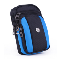 Outdoor fanny pack multi-function mobile phone bag 7 2 inch hanging bag female travel shoulder crossbody sports fanny pack wear belt men