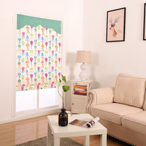 Spring South Roman curtain roller curtain curtain blackout living room bedroom study lifting partition doors and windows