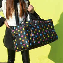 Thickened oxford cloth large capacity moving out shoulder handle duffel bag Travel bag check-in bag travel bag