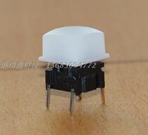 Danish MEC button switch 10 * 10 frosted white reset microswitch 3FTH9 1T16 original
