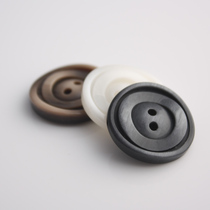 Large coat button button ladies upscale grey button resin clothing suit sweaters sweater sweater white kinder