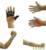 Korea VIA Golf Finger Protector Golf Protective Tape Golf Gloves Finger Protector Black