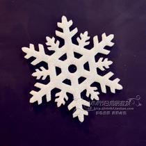 Christmas decorations Christmas pendant foam three-dimensional snowflake foam snowflake size 5 pieces