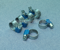 Imported Swedish ABA zinc aluminum carbon alloy steel S20 Blue Band clamp throat clamp W1 8-14 for air pipe tubing