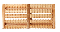 Solid Wood Massager Massage bead washing foot bath wooden barrel with wooden 5-row massage ball