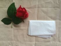 Shop hotel club room black disposable flat mouth large garbage bag white small garbage bag toiletries