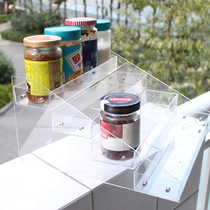 Jam chili sauce condiment canned food display display rack supermarket cashier ladder super wide promotional frame