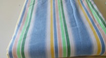 All cotton vintage woven woven bedding Kang single fabric custom-made single bed sheet double bed single sleep single stripe
