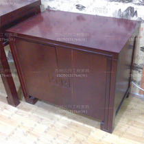 Chinese wood carving TV cabinet hotel furniture room apartment computer desk luggage cabinet writing desk