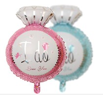 Large number I DO drill to import aluminum foil Balloon Wedding Birthday Arrangement Wedding Romantic Wedding Aluminum Film Balloon