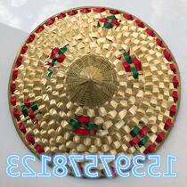 Bamboo Woven Bucket Hat Hat Children Womens Pineapple Dance Hat Performance Dance With Show Props Stage Props