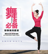New spring and summer art school student body practice suit Latin dance costume Adult performance dance suit thin yoga suit