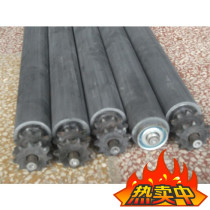 Customized running water drum line coated roller non-powered drum power double sprocket drum wrapping products buffer roll