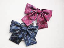 ( spot )JK school uniform uniform uniform bow tie map handle cyanosis map tie bow tie