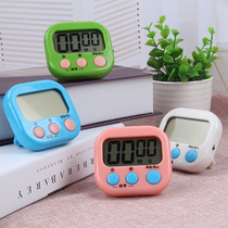 Kitchen large screen timer reminder big sound student countdown timer electronic alarm clock stopwatch clock